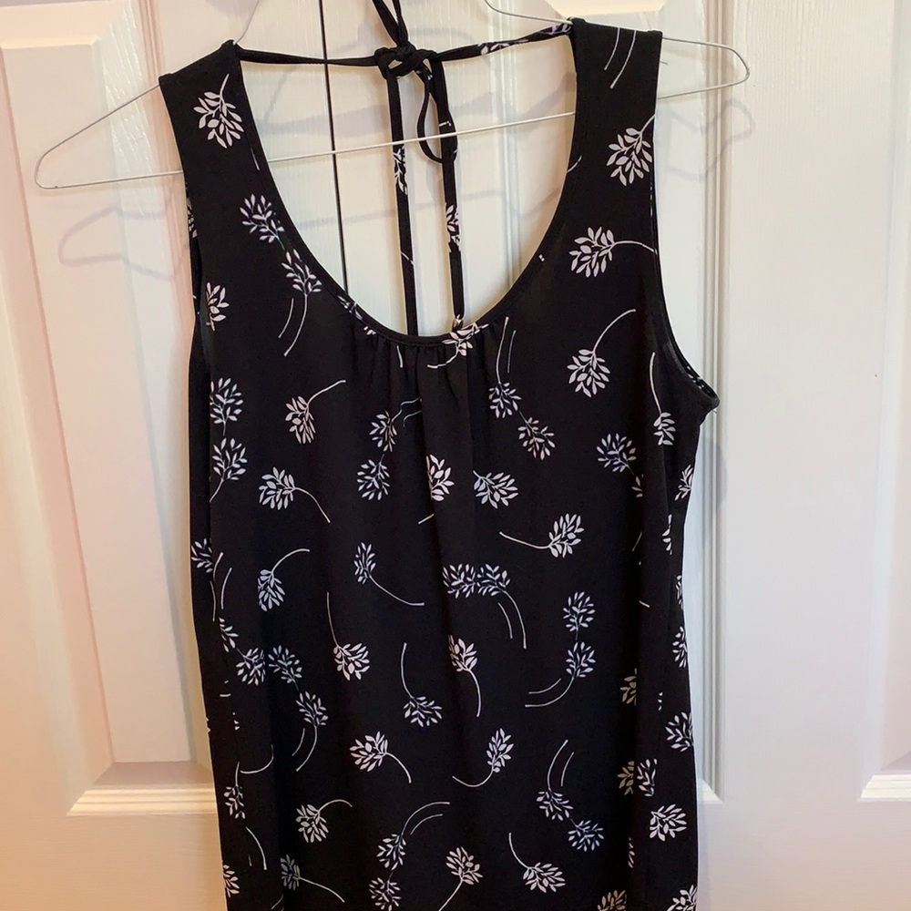 Flower print tank top